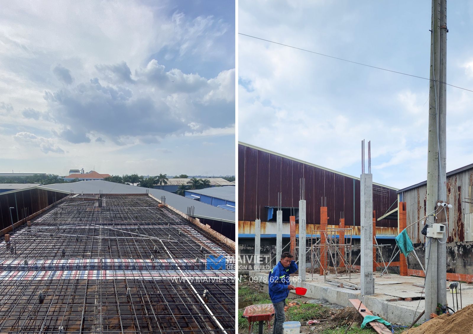 ảnh mình họa thi công phần thô