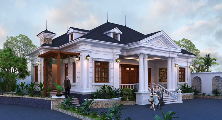 giá xây nhà biệt thự trọn gói