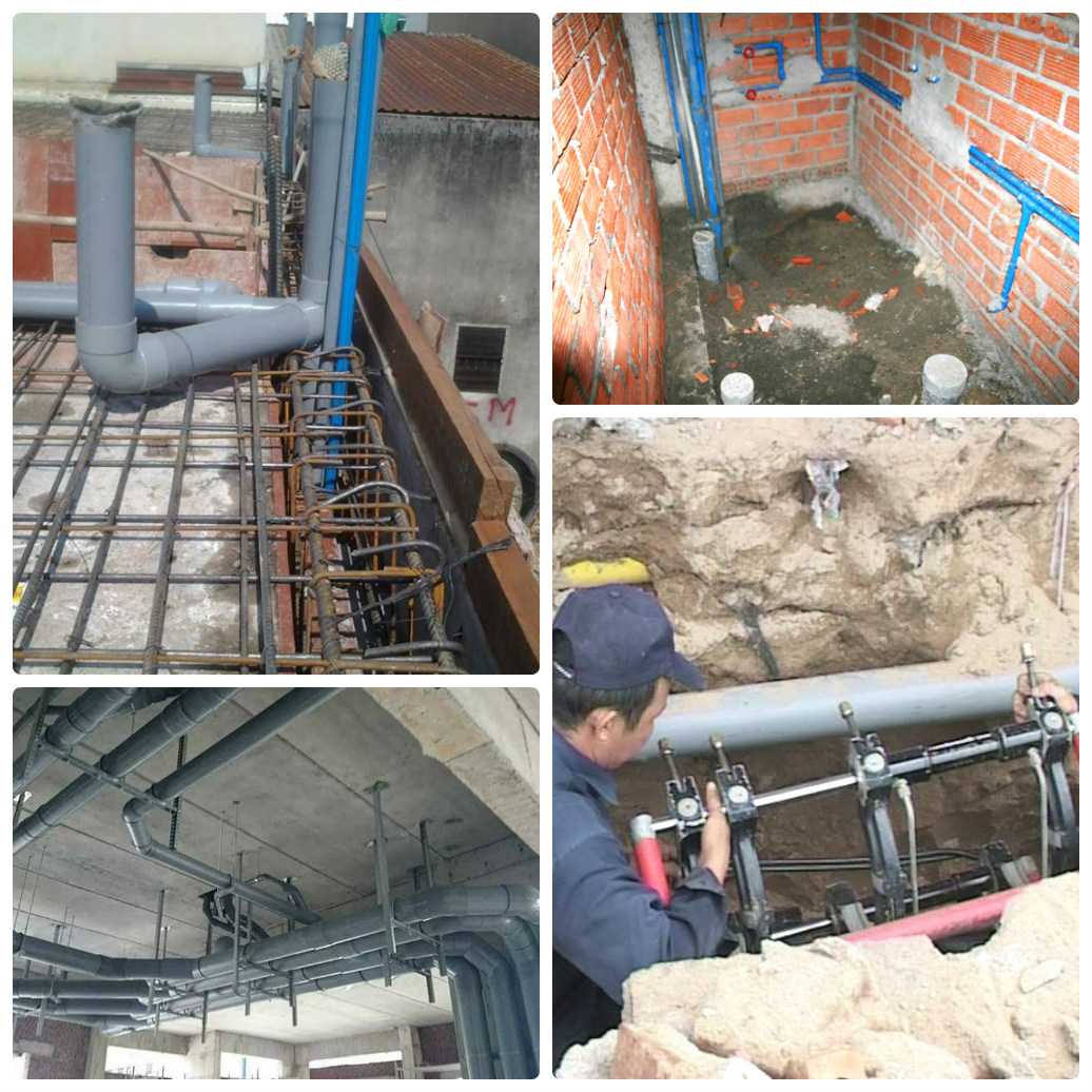 thi công lắp đặt điện nước thi công hoàn thiện nhà phố