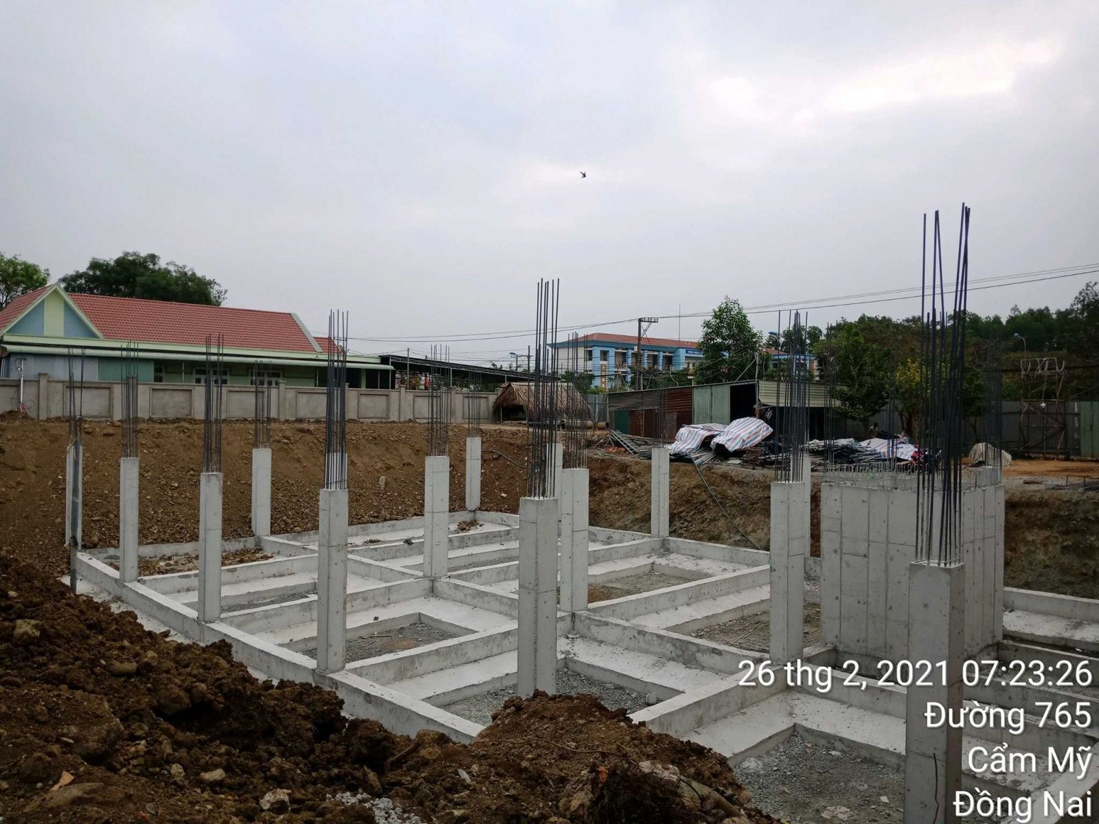 thi công móng cọc xây dựng phần thô tại quận 9