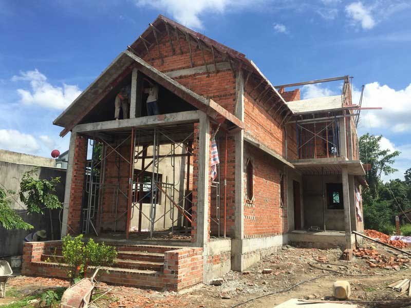 giá xây thô nhà cấp 4