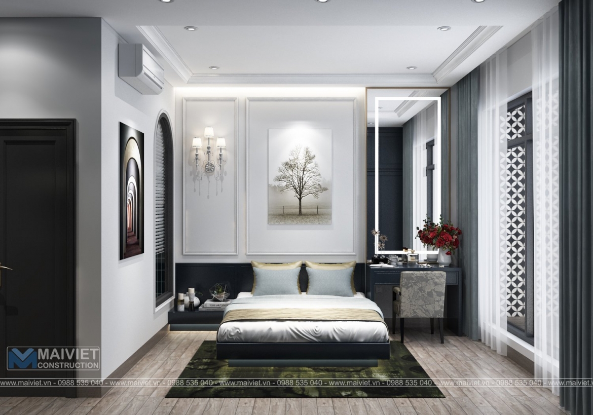 Mẫu thiết kế nội thất phòng ngủ đẹp