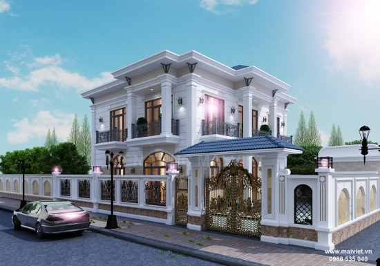 Mẫu thiết kế biệt thự vườn đẹp