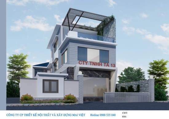 Xây dựng văn phòng hiện đại tại quận 12