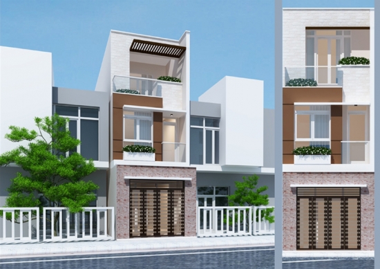 Mẫu nhà phố 4mx16m
