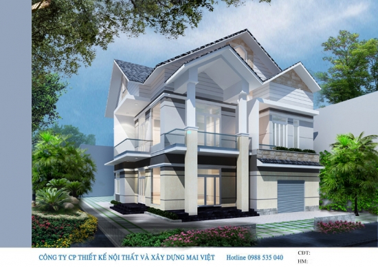 Thiết kế cải tạo nhà biệt thự.