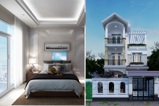 Mẫu thiết kế biệt thự 7.5x20