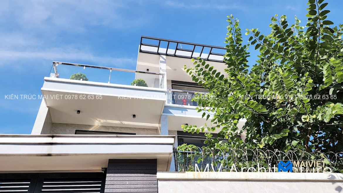 Thi công biệt thự phố tại hóc môn